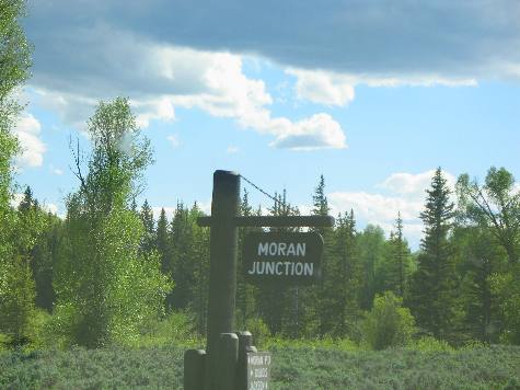 Moran Junction sign