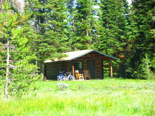 Cabin at Jenny Lake Lodge in Grand Teton National Park