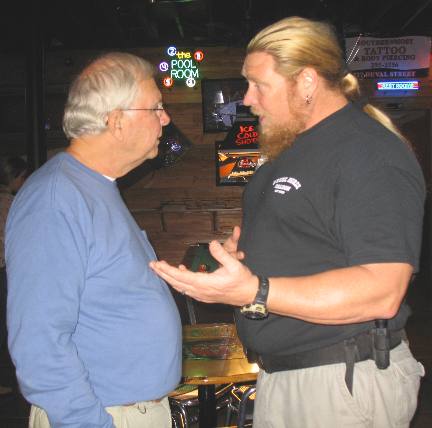 Chuck aka "Big Daddy" Meier in the world famous Steel Horse Saloon