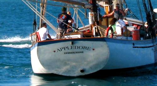 Schooner Appledore sailing off Key West in 2012