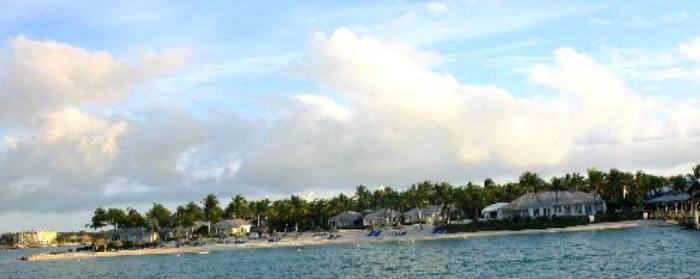 Western side of Sunset Key as seen from Party Cat