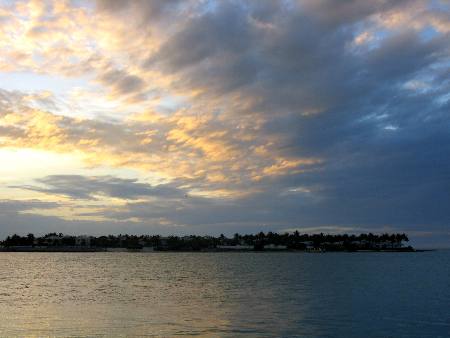 Sunset Key as seen from Sunset Pier in Key West