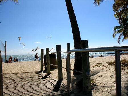 Smathers Beach in Key West