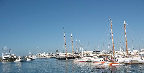 This is the historic old seaport at Key West Bight