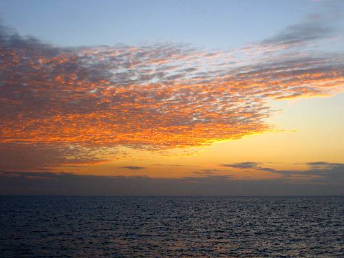 After glow from a Key West sunset