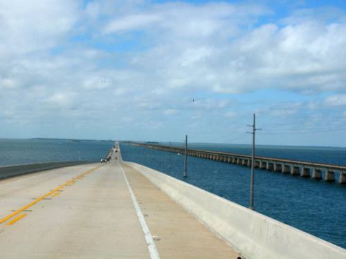 Seven Mile Bridge on US-1 (Overseas Highway) in the Florida Keys