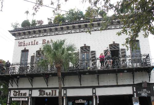 The Bull & Whistle Bar on Duval Street in Key West