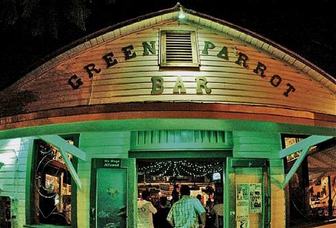Green Parrot Bar on Whitehead Street