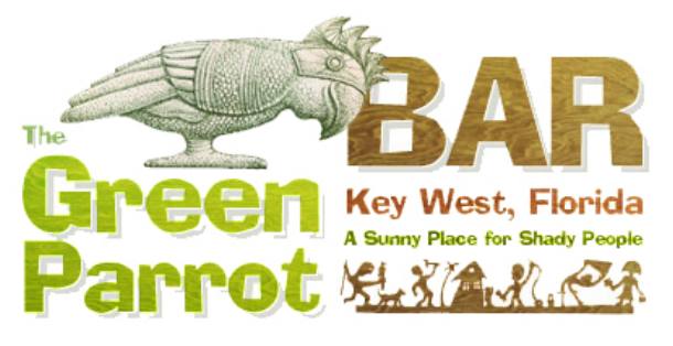 The Green Parrot Bar on Whitehead Street in Key West