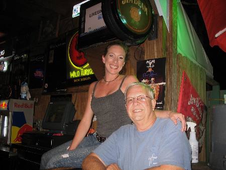 Mike & Nikki at Cowboys Bar