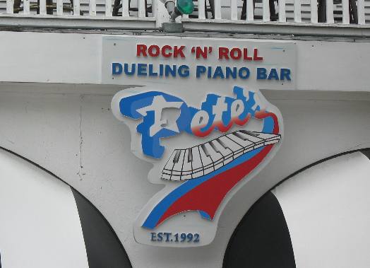 Pete's Dueling Piano Bar on Duval Street in Key West, Florida