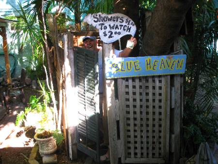 Showers $1 To Watch $2 at the world famous Blue Heaven Restaurant 