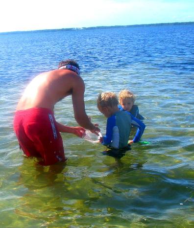 Jeff, Stephen & Bennett Hendrix 2008 St Joe Bay