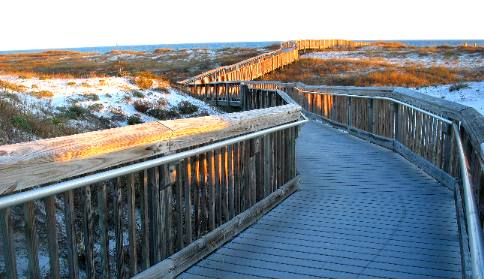 Boardwalk at Henderson Beach State Park