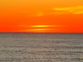 sunset from Pineapple Willies