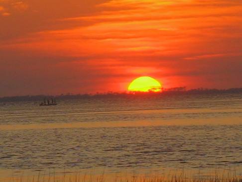 sunset st. joe bay Presnell's fish camp