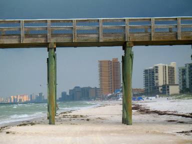 pier at St Andrews State Park