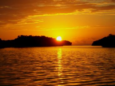 Sunset from Flamingo deep in Everglades National Park