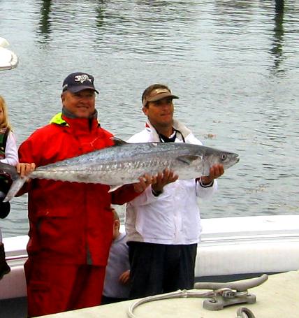 Picture time with nice king mackerel